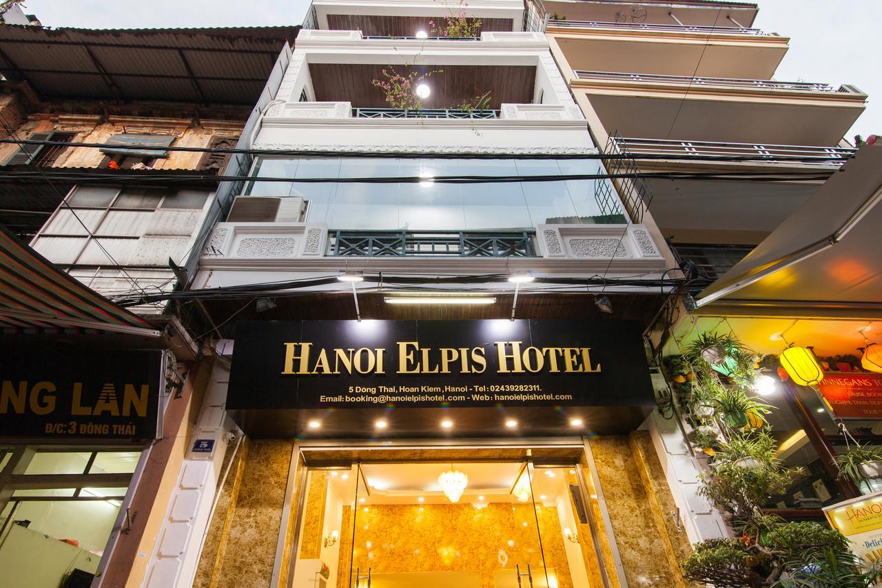 Hanoi Elpis Hotel Exteriör bild